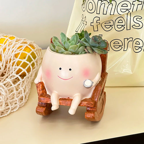 CozyBuddy Chair Planter